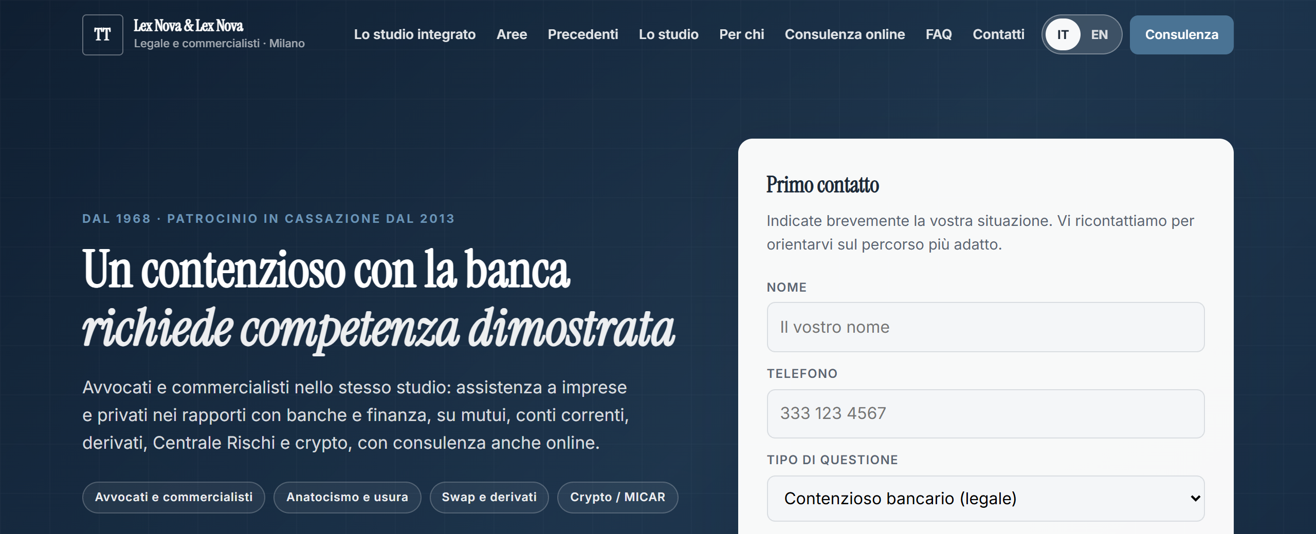 Anteprima Lex Nova