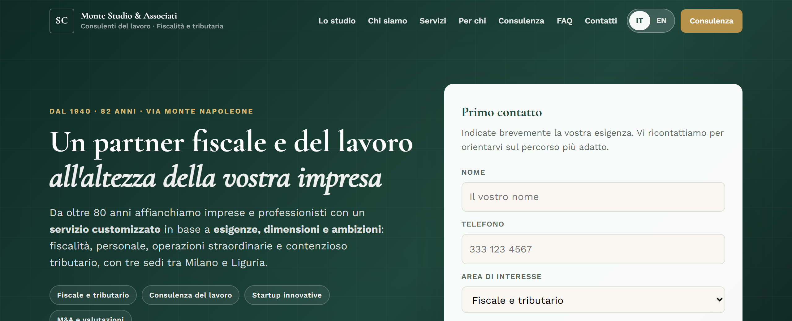 Anteprima Monte Studio